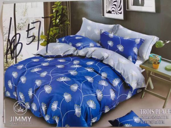 Draps de 3places 4taies 2rideaux